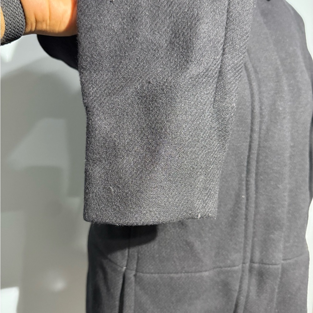 Vineyard Vines Classic Black Trench Coat - Picture 8 of 11